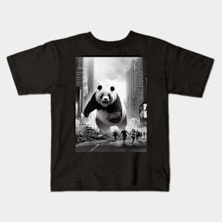 "Pandadoom": Chaos Strikes the City Kids T-Shirt